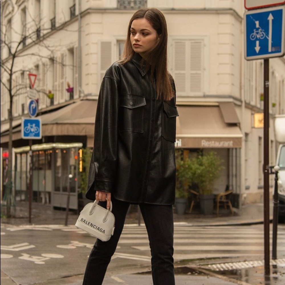Brand new Pixie Market faux leather jacket